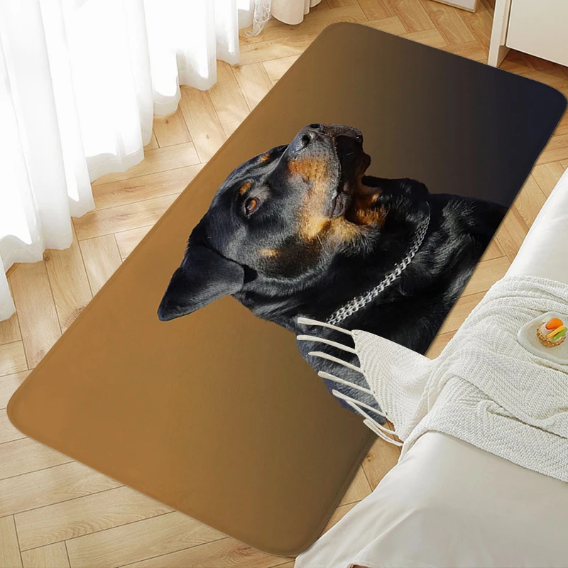 Кухонные коврики-беговые дорожки Rottweiler коврик для входной двери ковер гостиной