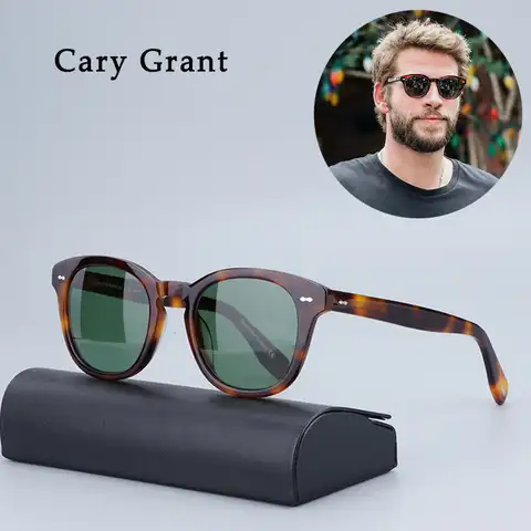 Женские и мужские солнцезащитные очки Cary Grant, роскошные брендовые дизайнерские затемненные очки, высококачественные солнцезащитные очки, л...