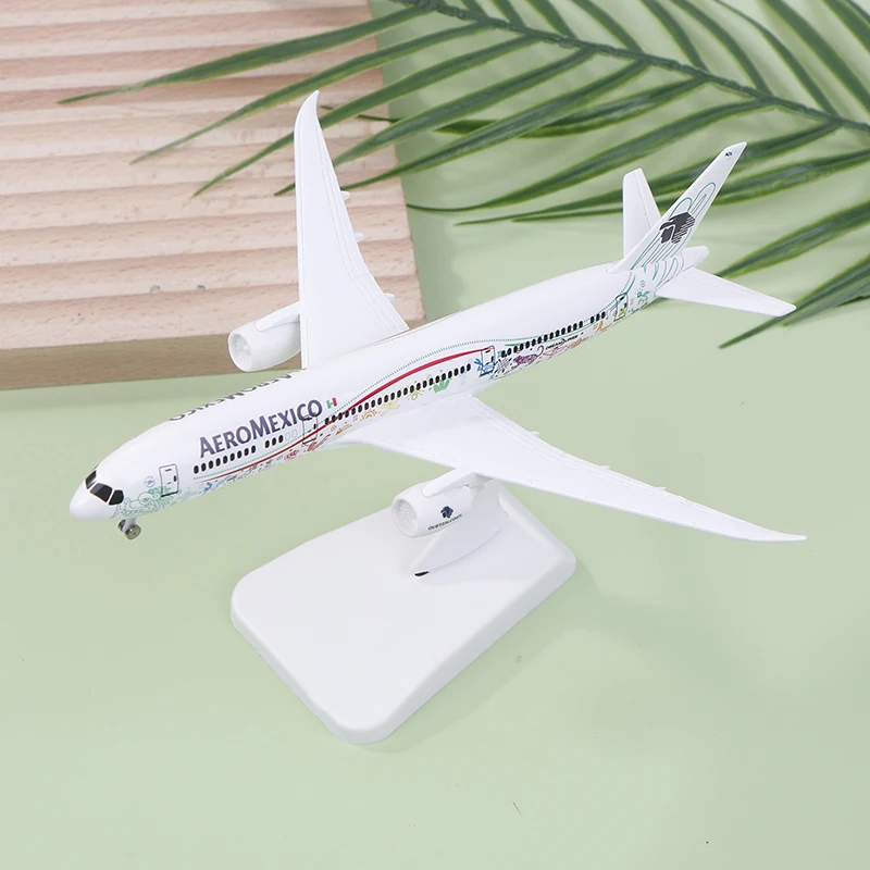 20 см мексиканский воздушный AEROMEXICO Airlines Boeing 787 B787 Airways модель самолета из сплава