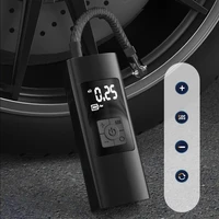portable car air pump tire basketball electric hand held air pump with intelligent digital display cordless air pump
