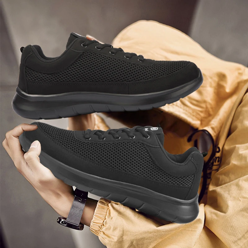 Туфли мужские сетчатые дышащие легкие большого размера 49 50 обувь для ходьбы |