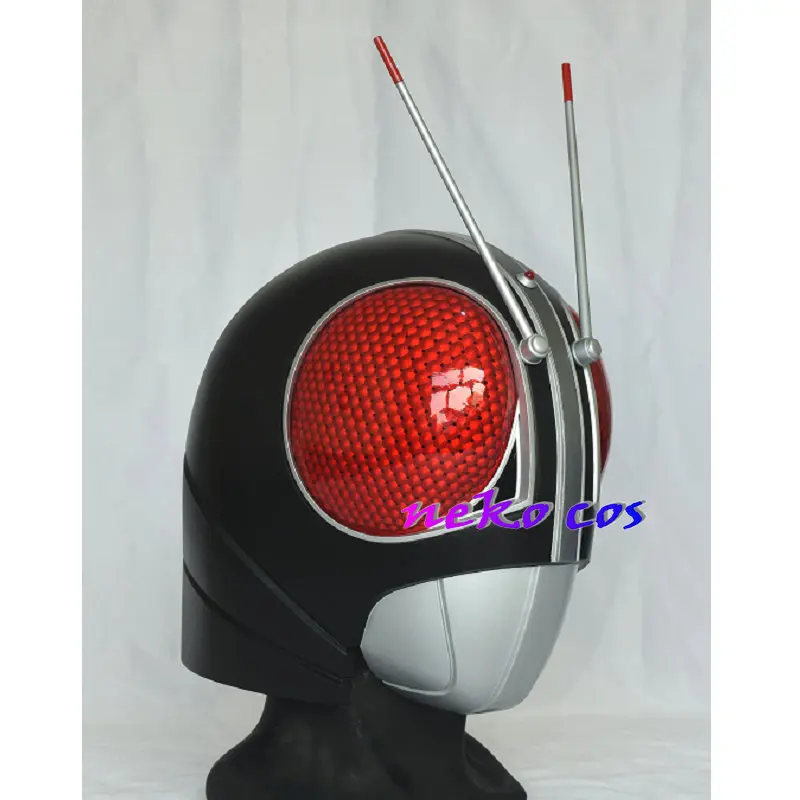Фото Маска-шлем Nekocos Rider Black RX из смолы для косплея, индивидуальный размер, реквизит, игрушка, подарок, для Хэллоуина, ролевых игр №3