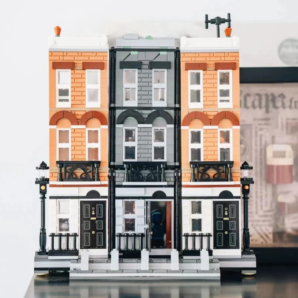 

Совместим с 76408 Moc Волшебный мир, 12 кирпичная модель места, Модульные строительные блоки, популярный фильм, уличный вид, детская игрушка