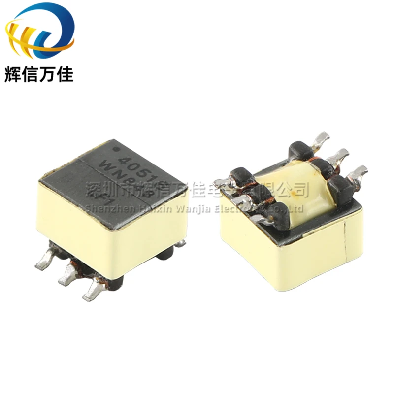 

5 шт./лот EE5.0 1:1 изоляция 5 кГц-100 кГц 95 дБ изоляционный аудио сигнал трансформатор mini SMD 40516R-LF1