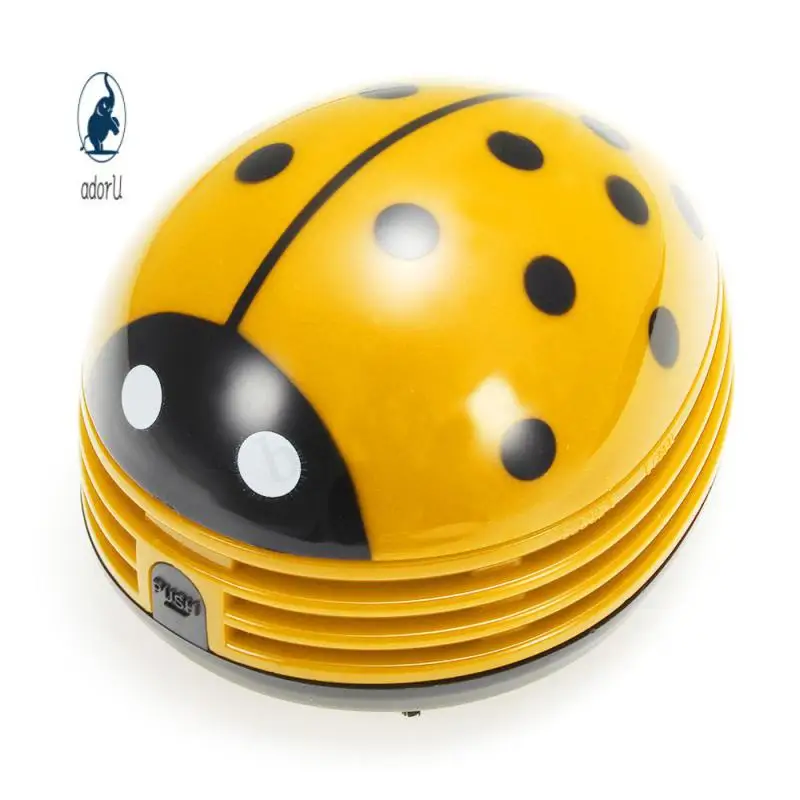 

Efficient Suction Desktop Vacuum Cleaner Powerful Cleaning Ay-3221 Compact Size Fun Design Mini Ladybug Vacuum Easy To Use