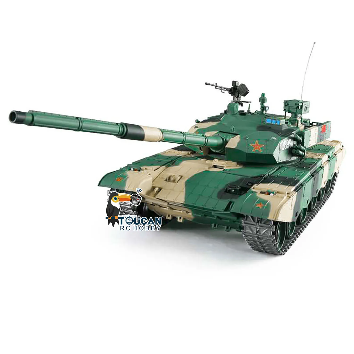 Henglong масштаб 1/16 китайский Танк 99A RTR RC 3899A W/ 360 ° вращающийся инфракрасный боевой