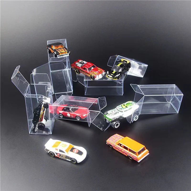 Dustproof Storage Boxes Plastic Clear Case Protection Showcase For Decoration Gift
