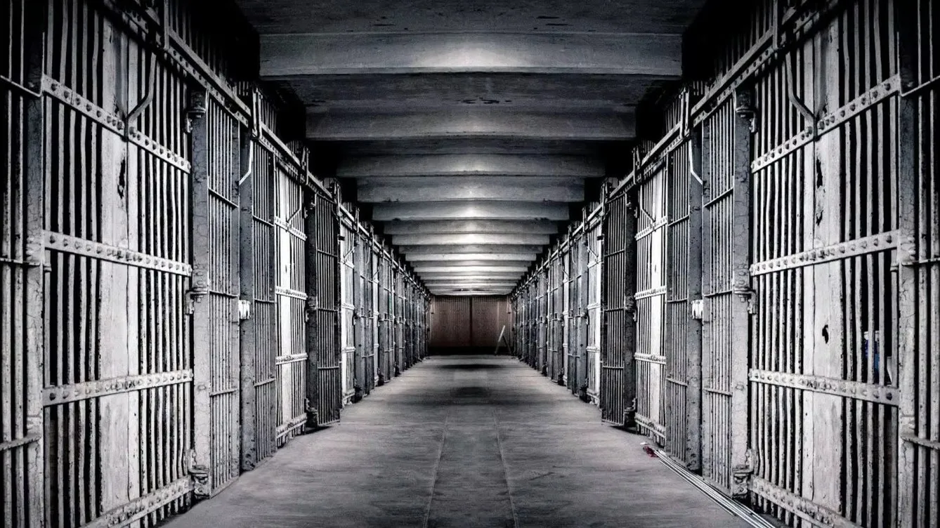 Johnson Prison Jail Light Hallway backdrops High quality computer print scenic Photography Studio Backgrounds