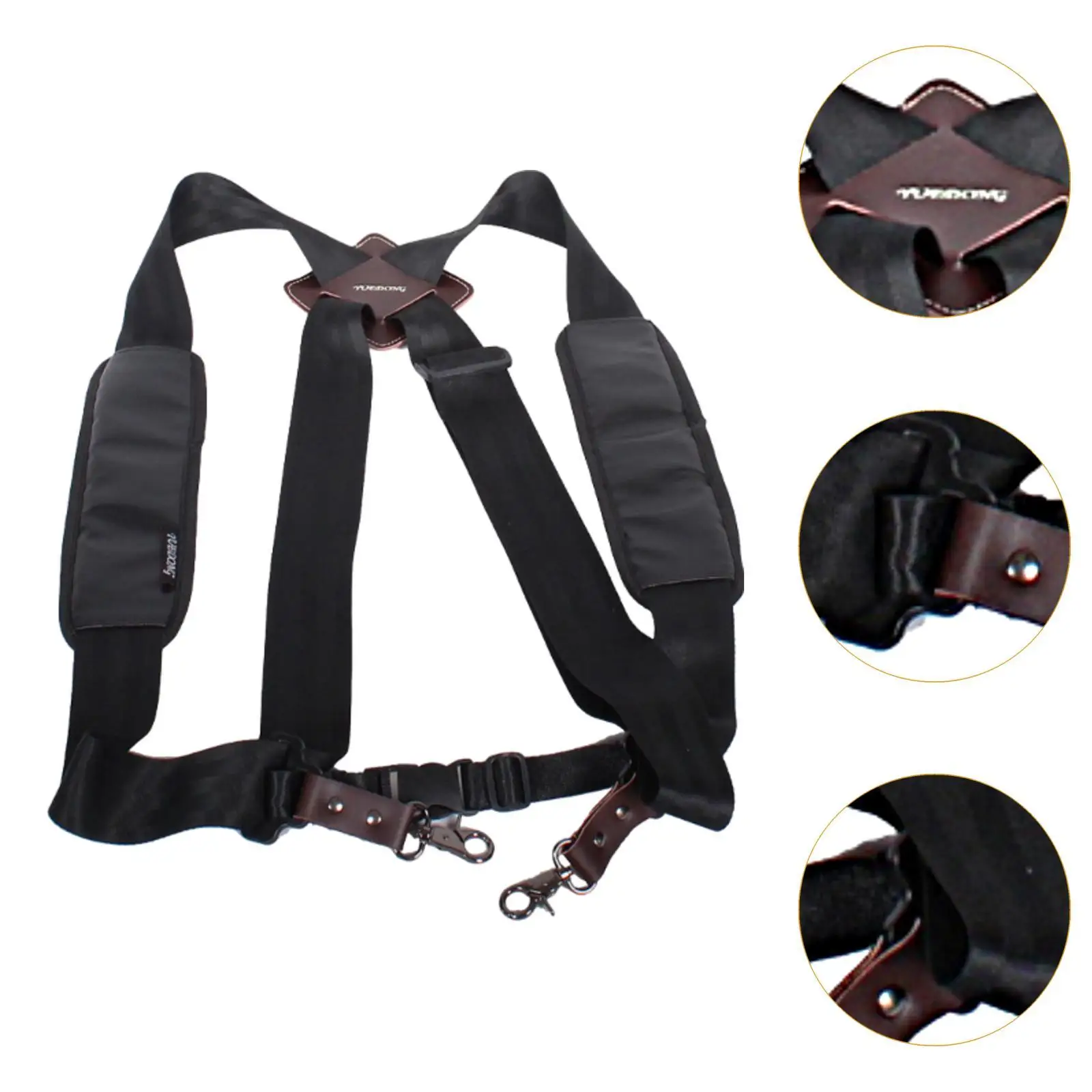 Регулируемый плечевой ремень с утолщенной накладкой для ручного барабана