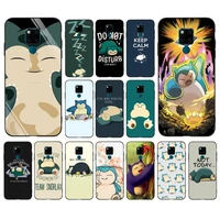 bandai pokemon snorlax phone case for huawei mate 20 10 9 40 30 lite pro x nova 2 3i 7se