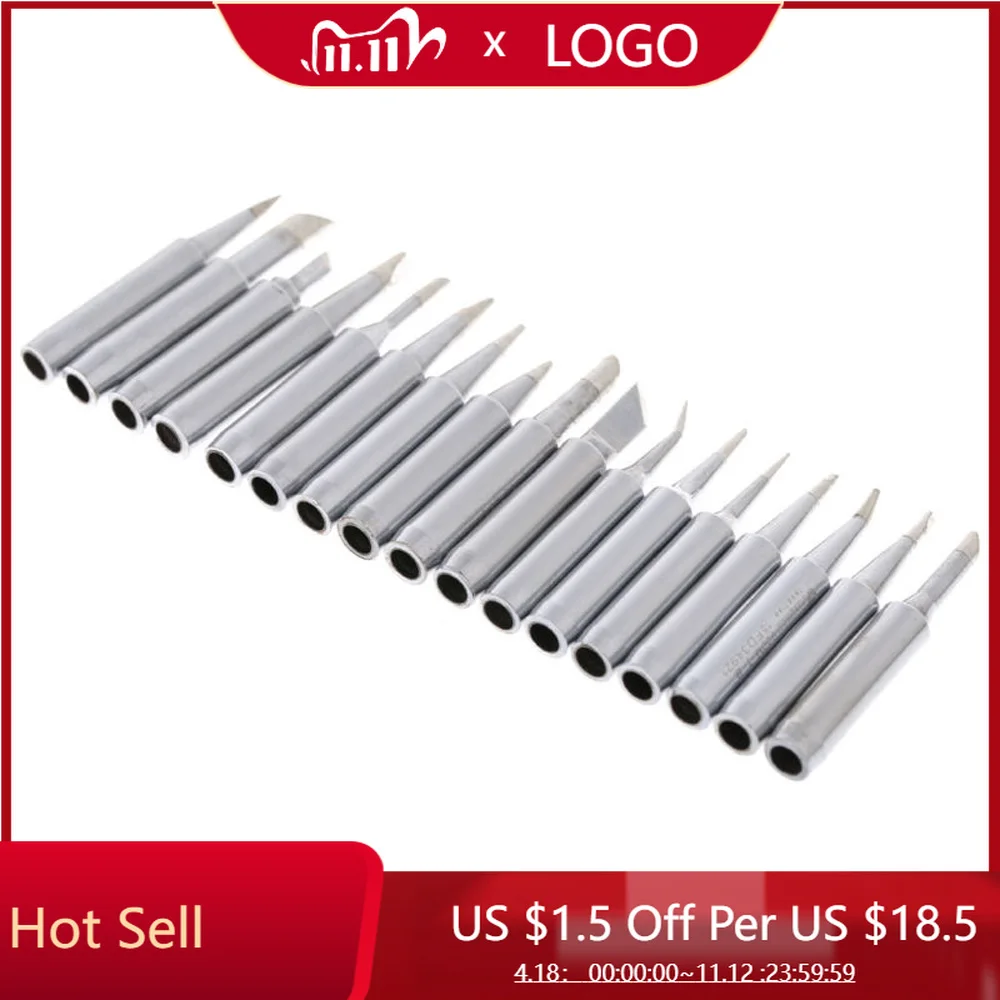 

17 X Soldering Iron Tips 900M-T For Hakko 936/937/968 Soldering Station Tool