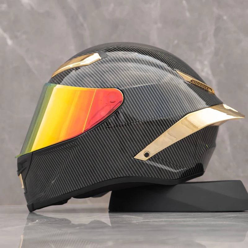 

Классический Полнолицевой шлем из АБС-пластика высокого качества NITRINOS FF320 с большим хвостом, для отдыха и путешествий круиз защита мотоцикл...