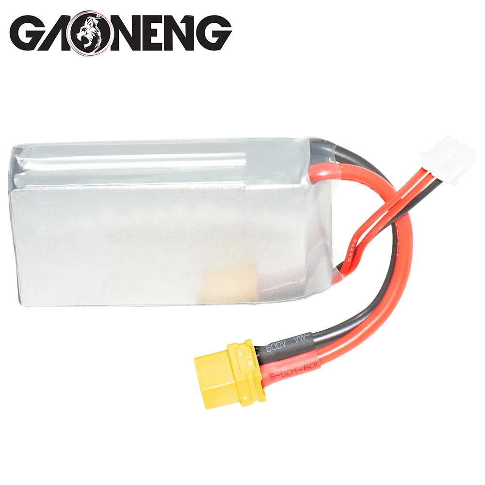 Аккумулятор Gaoneng GNB 1550 мАч 7 4 В 100C 2S1P Lipo с разъемом XT60 для радиоуправляемого