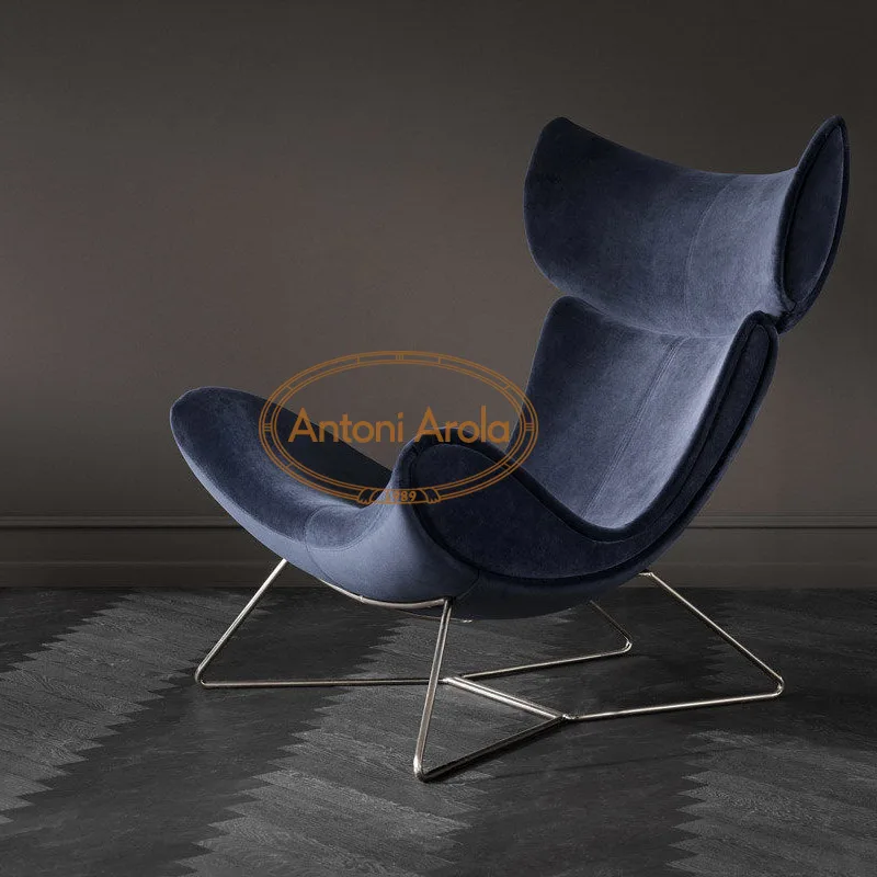 

Very simple chair designer lazybones snail chair Nordic leisure single couch chair modern simple tiger chair