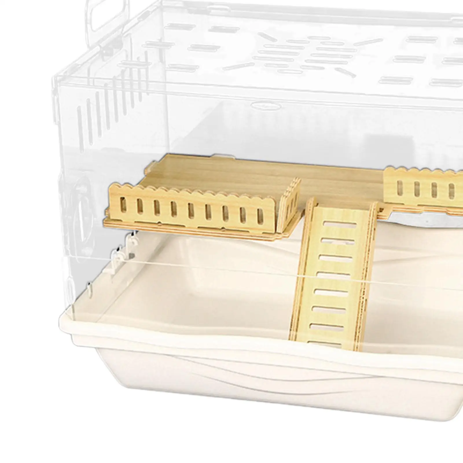 Акриловый Прозрачный Мини-дом Для Морских Свинок Хомяков Клетка Маленьких