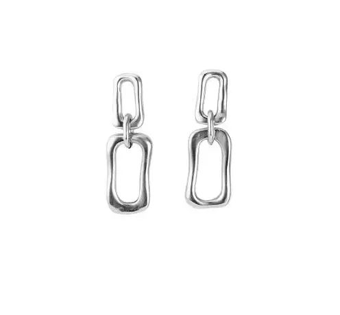 

Серьги-гвоздики из серебра 2022 пробы, 14 К ЗОЛОТА