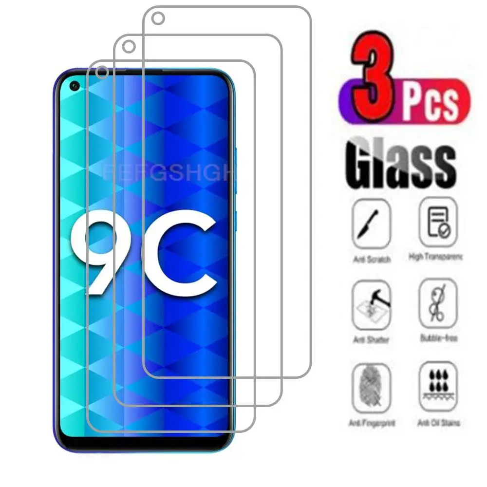 

Защитное закаленное стекло для Huawei Honor 9C 6,39 дюйма, 3 шт.