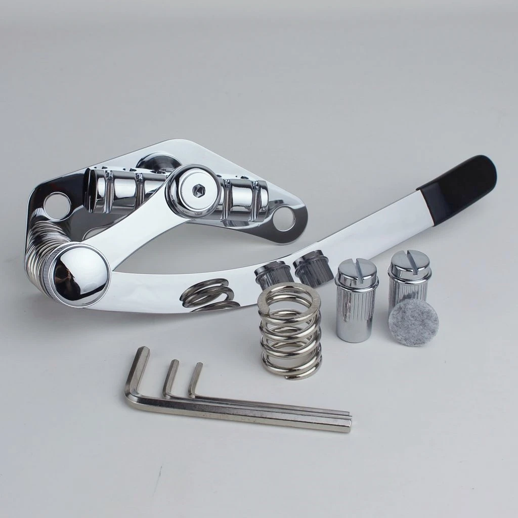 Стопорный стопорный брусок для электрогитары цвет черный с болтами фиксирующий