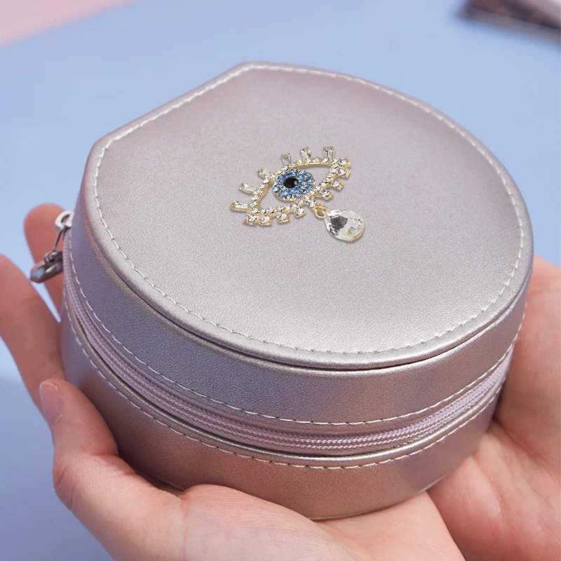 Women's Fashion Jewelry Organizer Display Travel Jewelry Case Boxes High Quality Girls Storage Jewelry Box Holder Gifts 2022 New