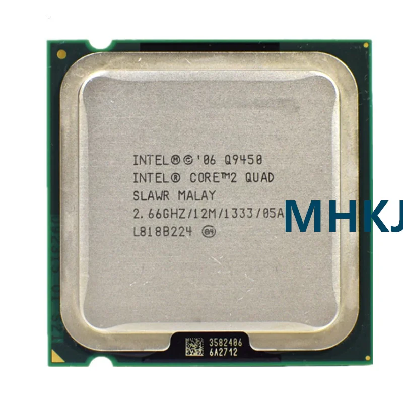 

Процессор INTEL CORE 2 QUAD Q9450 2,66 ГГц 12 МБ FSB 1333 настольный процессор LGA 775