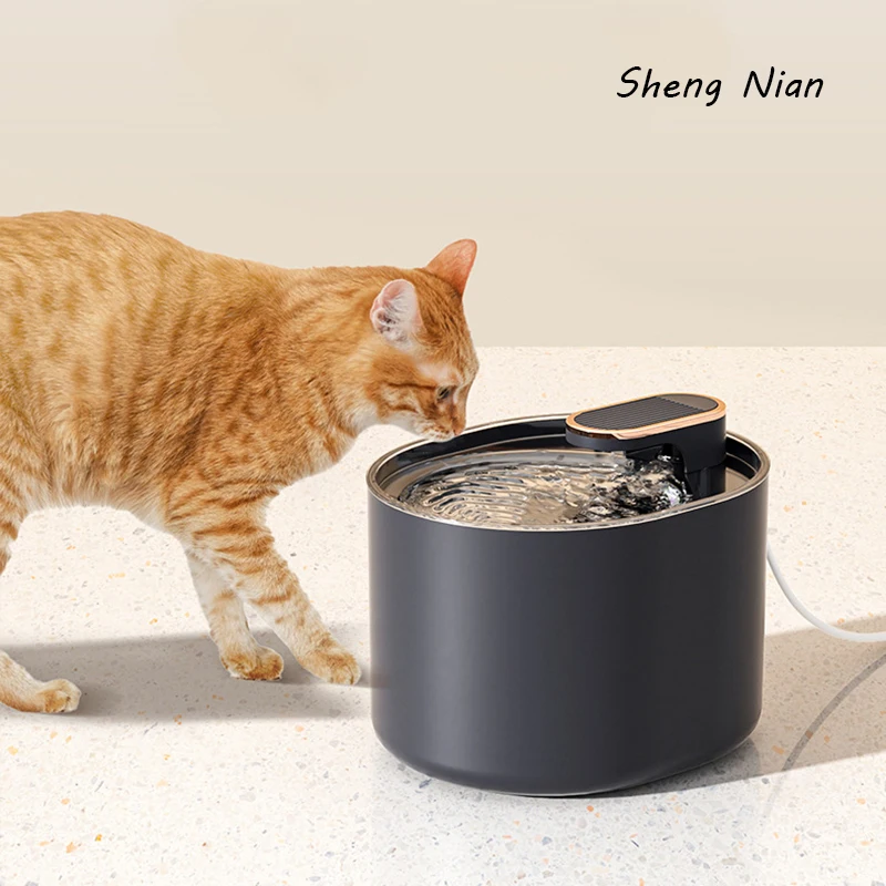 

3L Large Capacity USB Pet Water Dispenser Automatic Circulation Filter Smart Cat Water Feeder Durable Mute Anti-leakage Dog Bowl