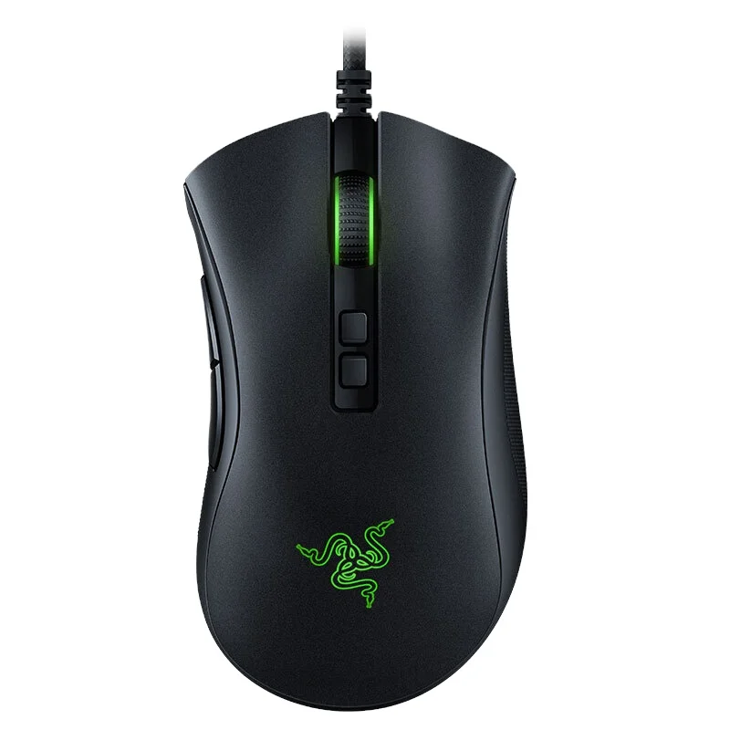 

Razer DeathAdder v2 Wired Gaming Mouse: 20K DPI Optical Sensor - 3x Faster Than Mechanical Optical Switch - Chroma RGB Li