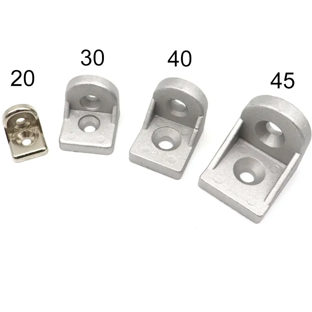 Угол рулевого управления 2020/3030/4040/4545 L тип цинковый сплав 90-градусный угловой