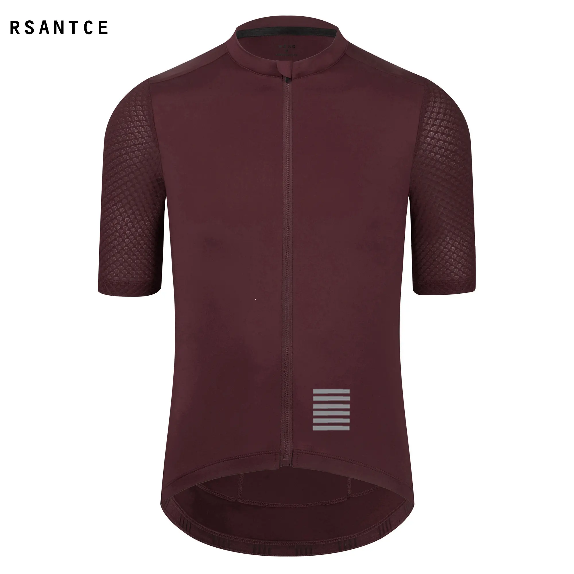 

Rsantce 2022 Summer Men Short Sleeve Cycling Jersey Tops Bicycle Clothing Downhill Breathable MTB Bike Quick Dry Shirt 자전거 져지