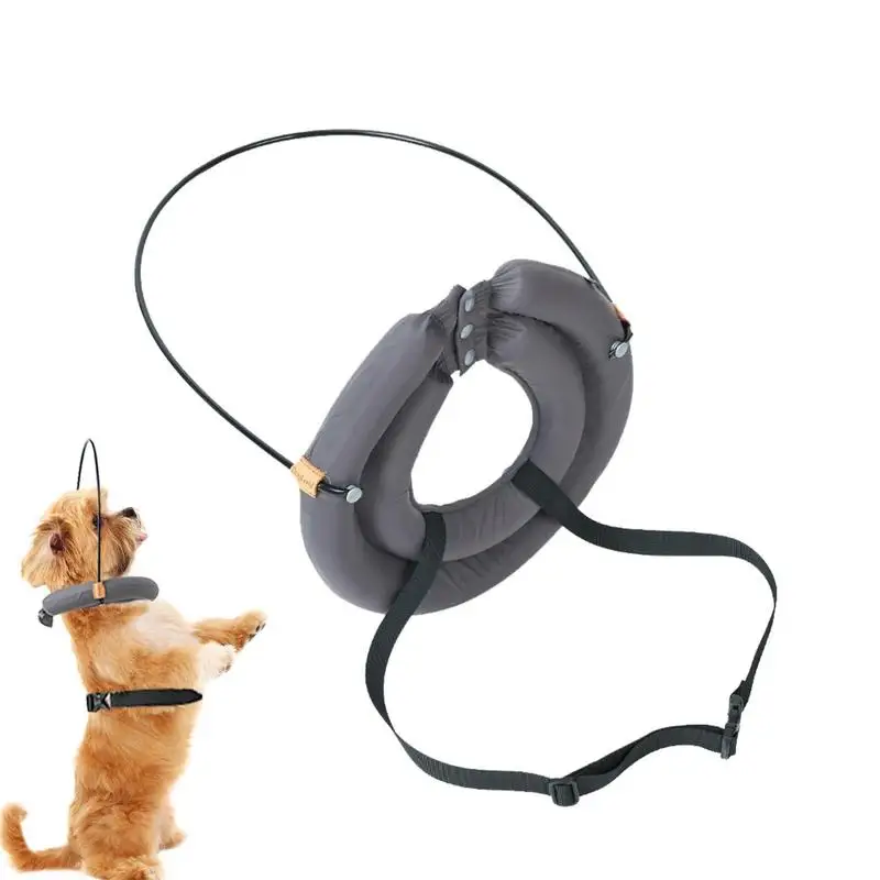 

Blind Dog Harness Adjustable Pet Harness Guiding Device Anti-collision Ring Collar Lightweight Pet Halo Harness Dog Accessories