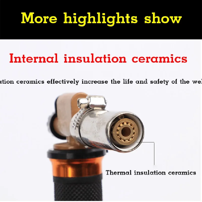 Комплект сварочных горелок со сжиженным газом и шлангом сварочный пистолет