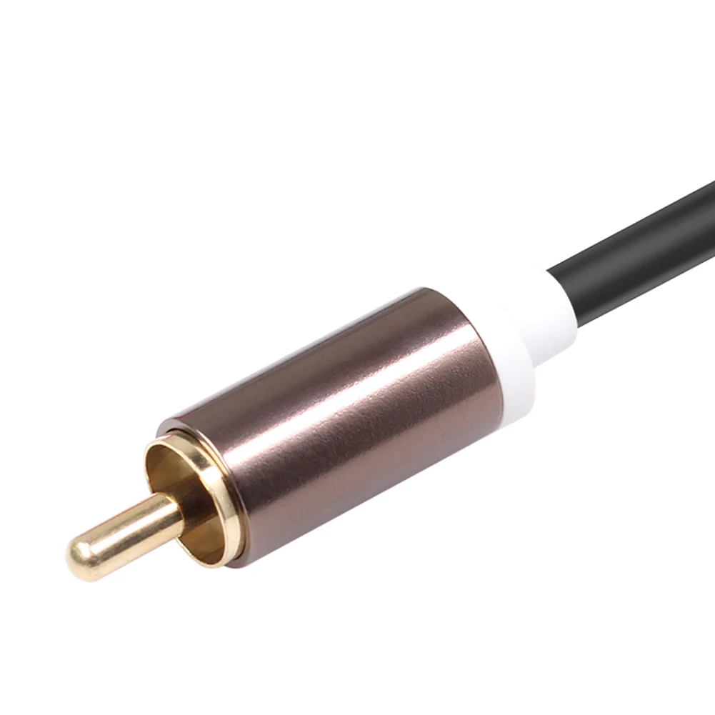 Адаптер аудиокабеля 3 5 мм Джек 2 RCA штекер 1/8 дюйма на 2RCA Стандартный AUX провод для