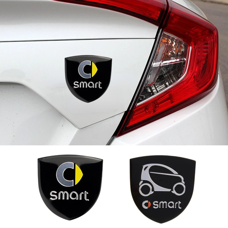35x34 мм Автомобильный багажник, цельный значок, наклейка для Smart Fortwo formy 450 451 Prix Forfour Escooter Roadster Forspeed украшение