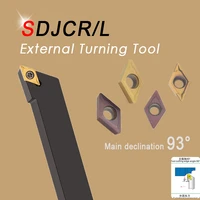 sdjcr1010h07 sdjcr1212h07 sdjcr1616h07 external turning tool holder metal lathe boring bar cutting accessories cnc lathe