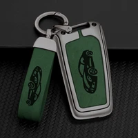 alloyleather car keycase cover for toyota auris rav4 corolla aygo hilux yaris verso scion tc im camry protected shell