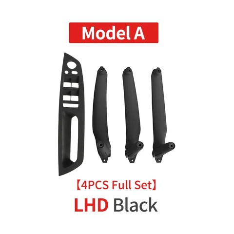 4 шт., сменные накладки на внутреннюю панель автомобильной дверной ручки для BMW E70 E71 E72 X5 X6