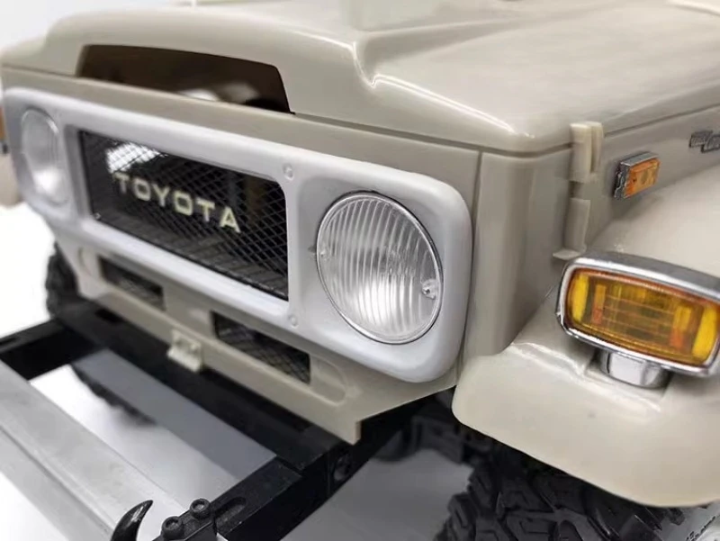 Передний гриль и комплекты фар для RC4WD Gelande2 Cruiser fj40 1/10 гусеничный грузовик
