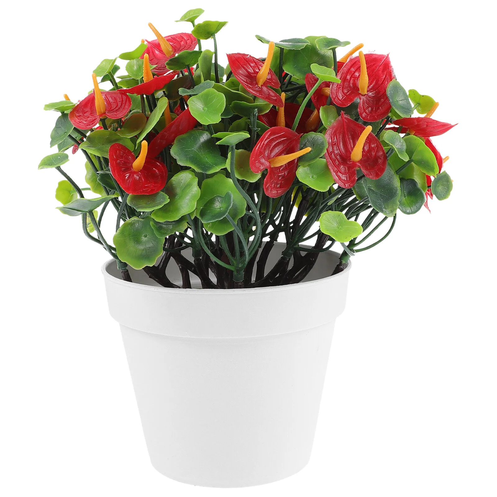 

Fake Ornaments Artificial Plants Home Decor Indoor Potted Flowers Centerpieces Tables