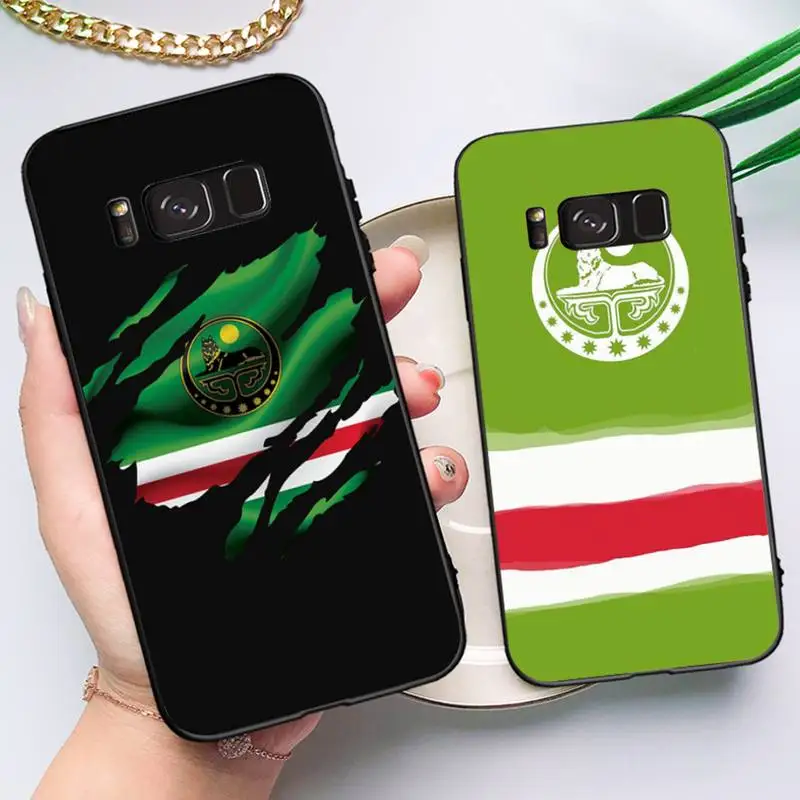 

Chechnya flag Phone Case For Samsung Galaxy Note 10Pro Note20ultra note20 note10lite M30S Coque