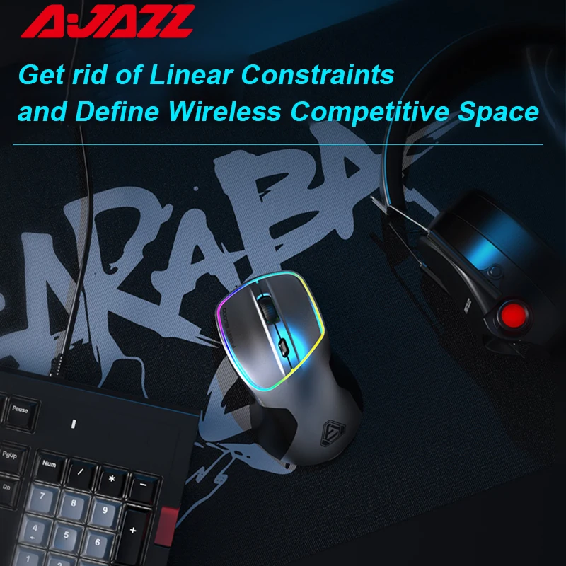 Мышь AJAZZ F22 Беспроводная игровая Bluetooth 7 DPI
