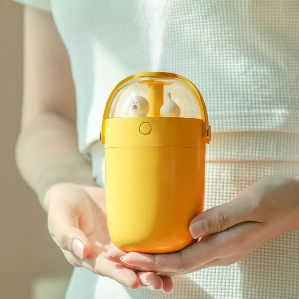 

NEW2023 Mist Maker 1 Set Practical Easy Operation Portable Mini Mute Desktop Humidifier for Office