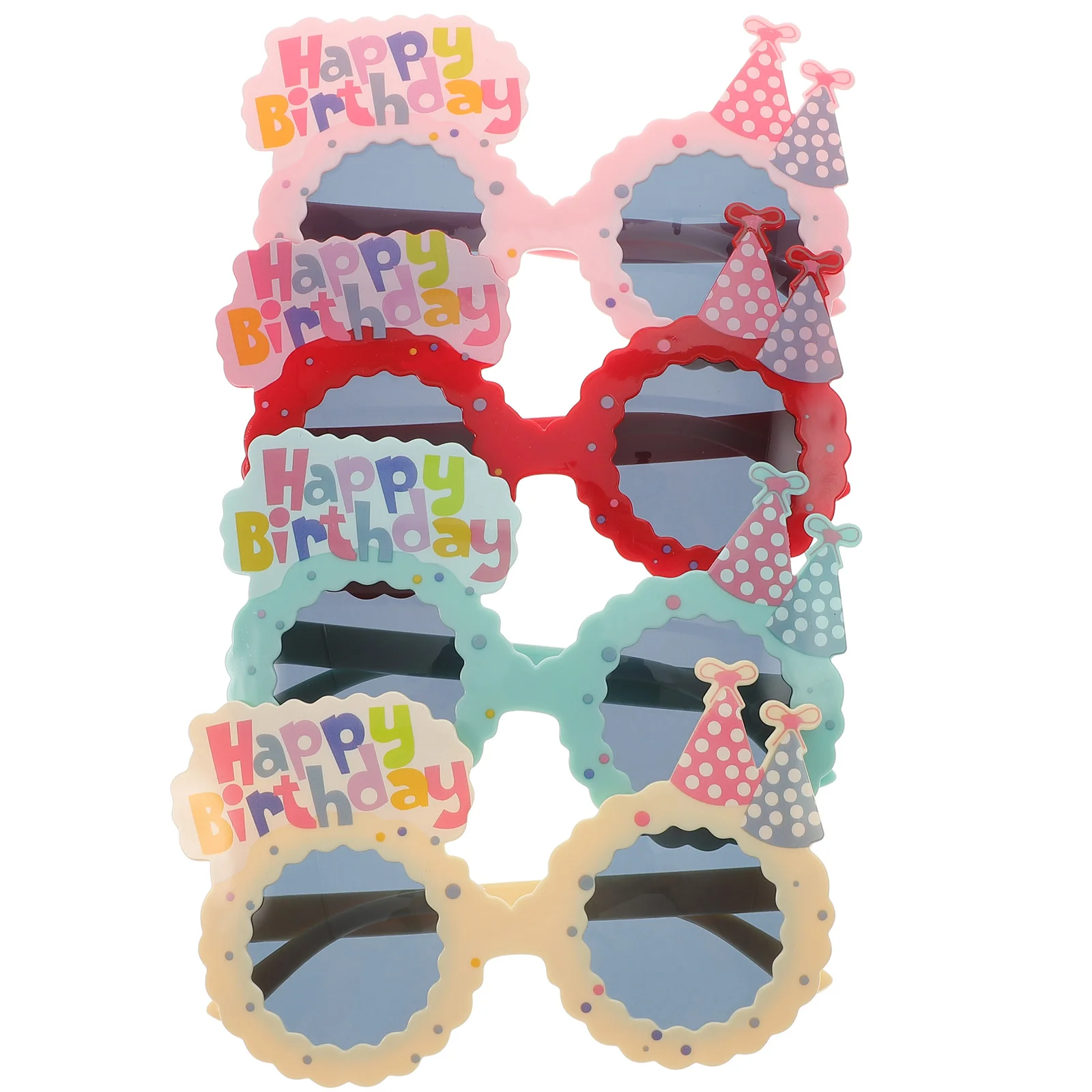 

Glasses Birthday Party Novelty Sunglasses Funny Kids Birthdays Props Decorative Comedy Silly Eye Children Photo Happydress
