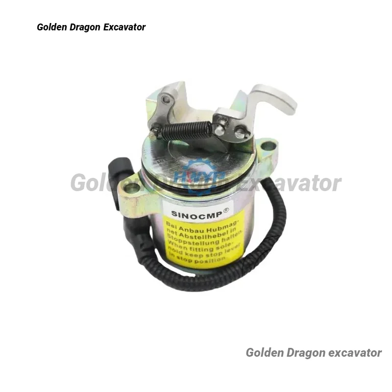 For 12v 24v Diesel Engine Fuel Solenoid 332j5060 71630091 0419-9902 Relay 6681513 6667993 6690563 Bobcat Excavator