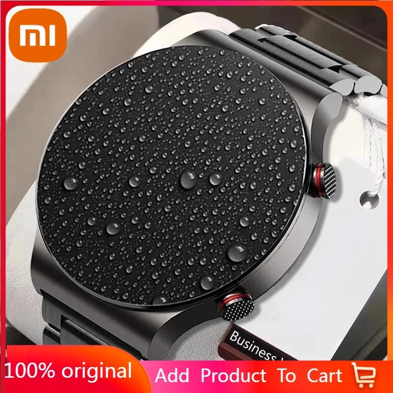

Xiaomi Smart Watch Men Watches Heart Rate Monitor Bluetooth Call TWS Headset Music Sport Smartwatch For Samsung Huawei Clock