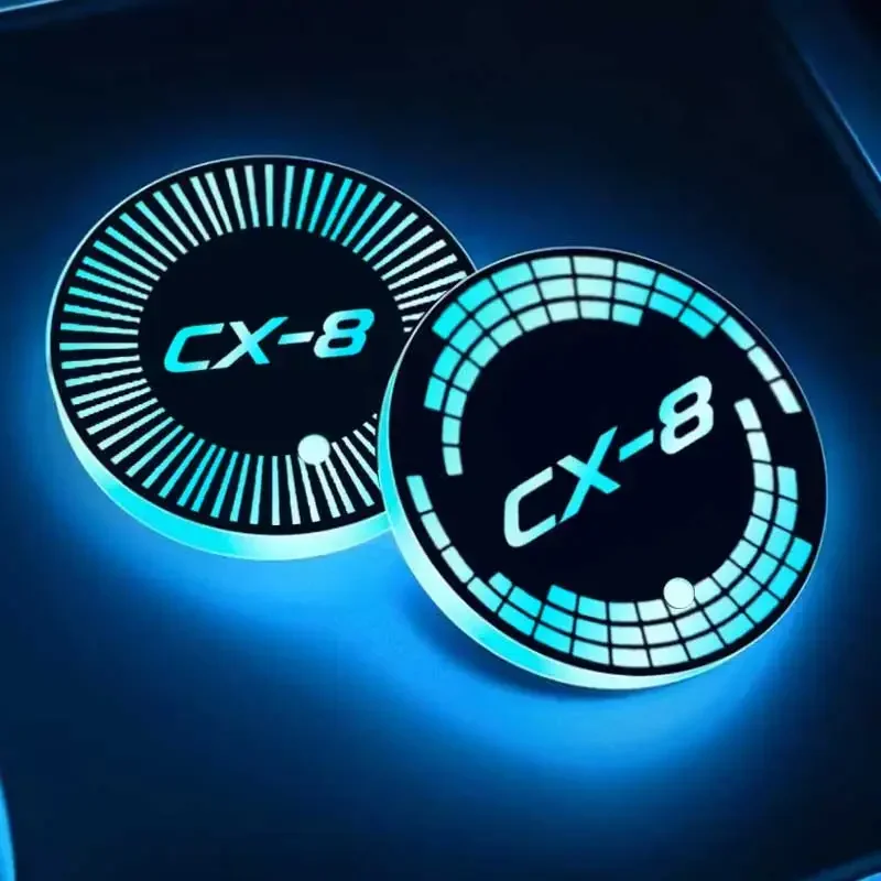 Красочные сменные автомобильные держатели для напитков Mazda CX8 декоративная