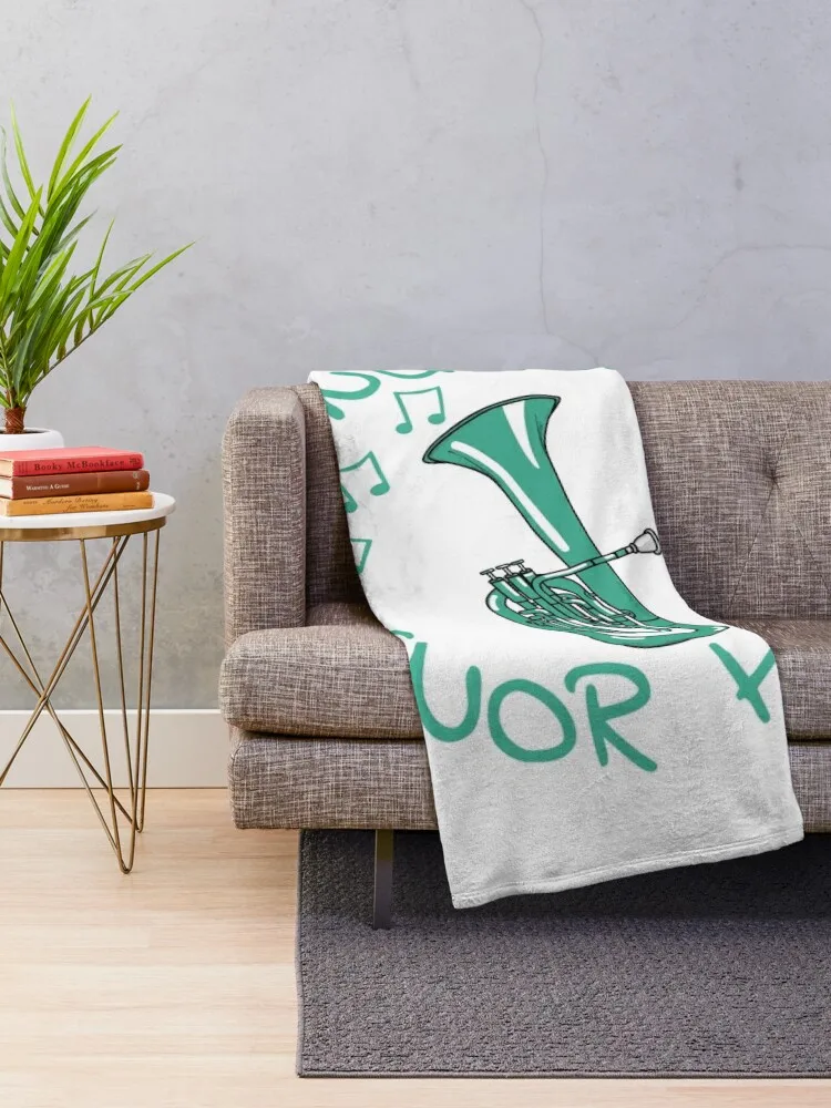 Эта медсестра играет тенорский рог рогост латунное одеяло для музыканта одеяла и