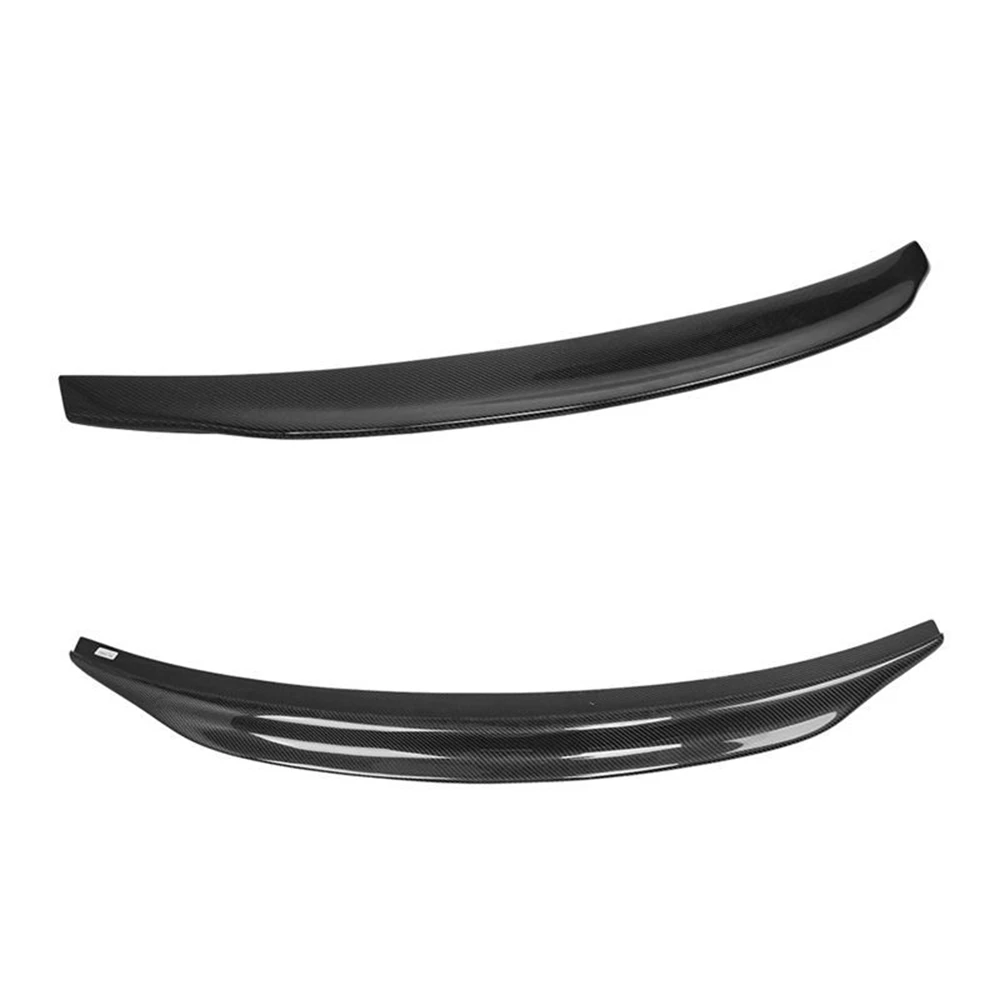 Для AUDI A4 B8 седан из углеродного волокна FRP глянцевый черный задний спойлер крыло