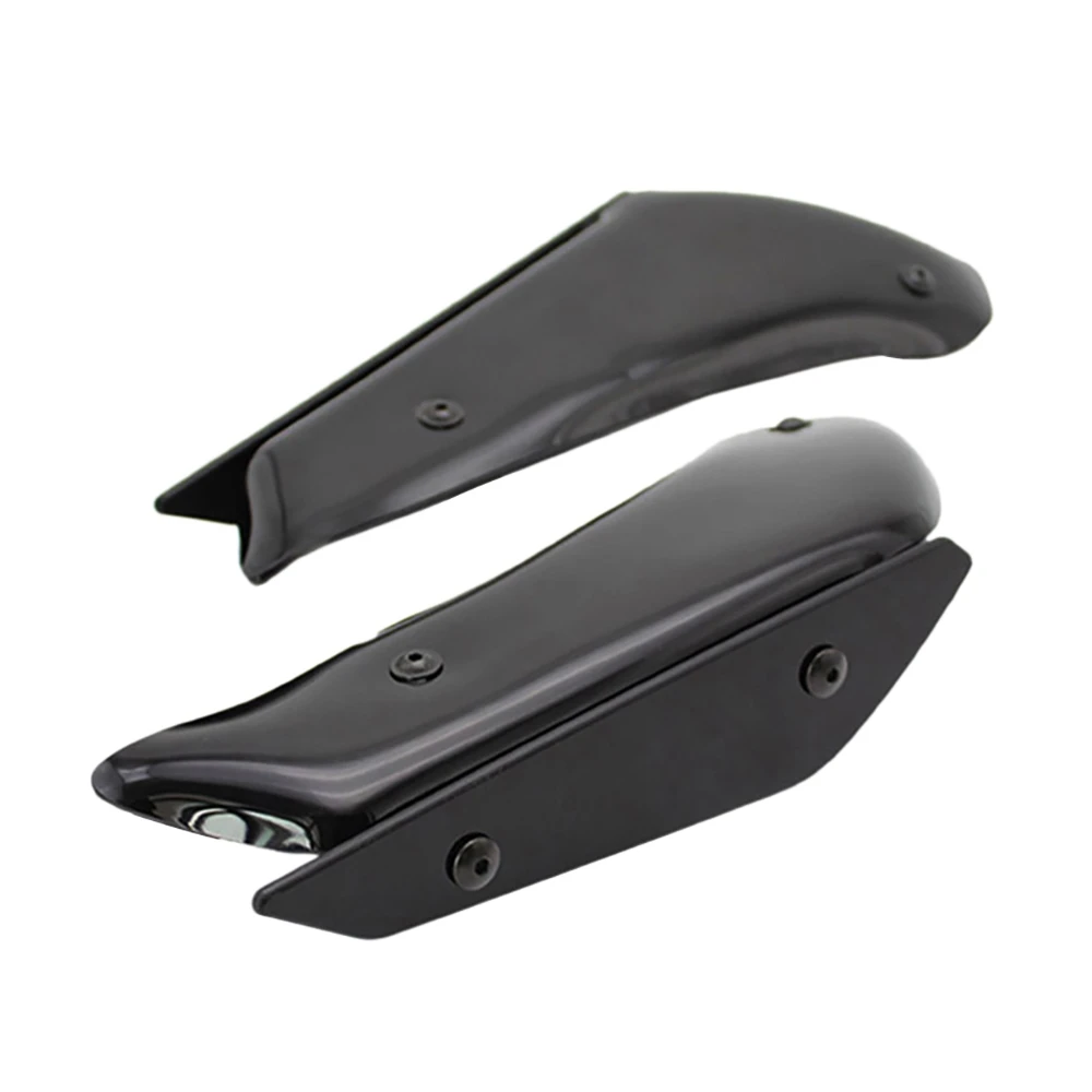 

Motorcycle Fairing Parts Aerodynamic Wing Kit Fixed Winglet Fairing Wing for KAWASAKI ZX10R ZX-10R 2011-2020 Black