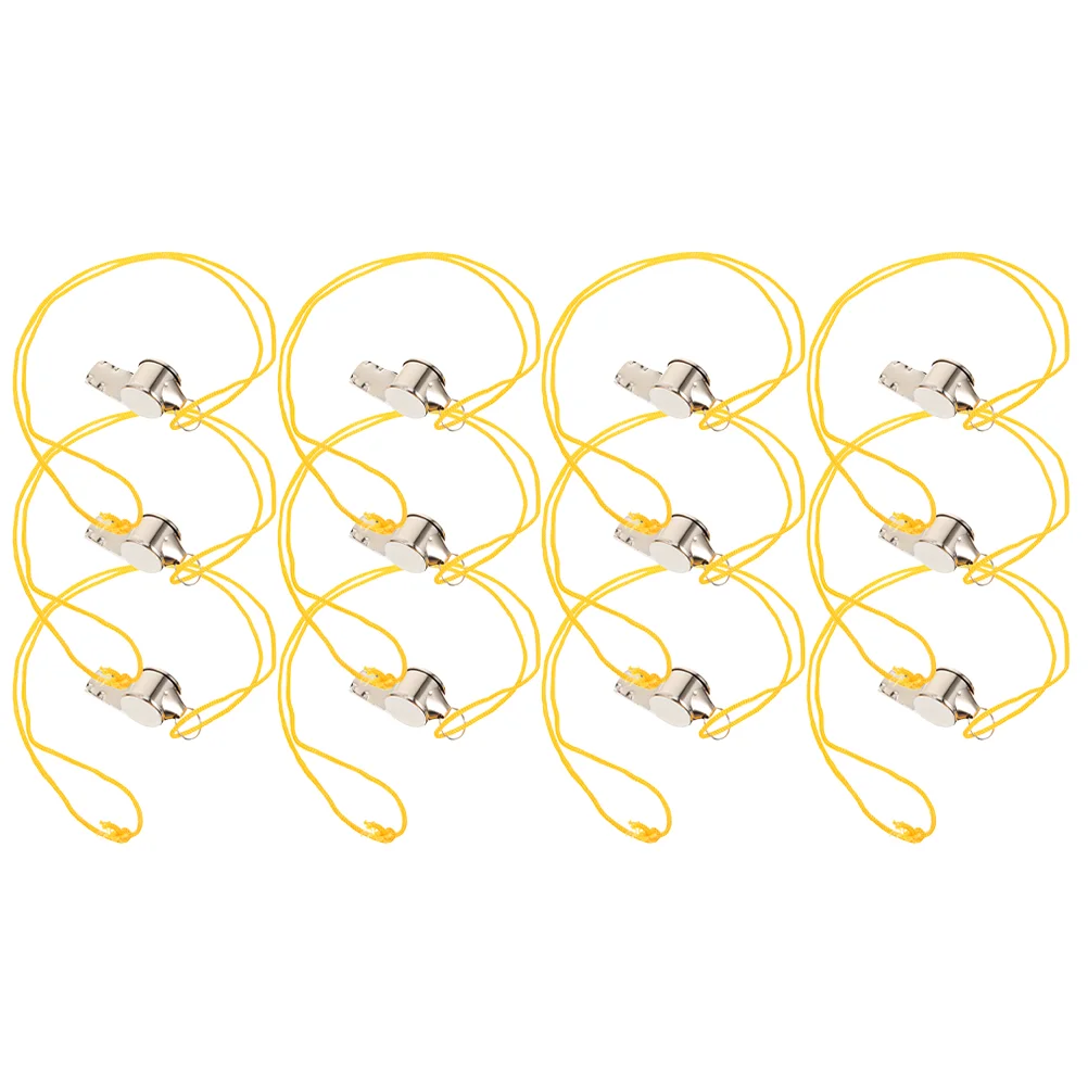 

Basketball Whistle Prop Whistles Bulk Coaches Lanyard Convenient Metal Survival Sports Teacher