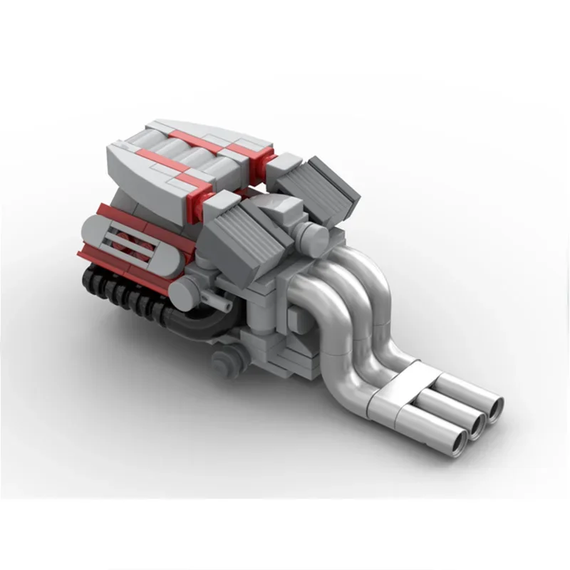 Креативный экстрактный технический автомобиль MOC 10248 Ferraried F40 Speed Champions City Супер