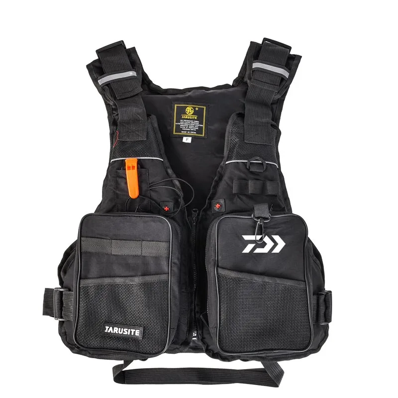 

Outdoor Sports Multi-Pockets Mens Fishing Vest Jacket Floatation Camouflage Adjustable Breathable Photographer Fishing Vests